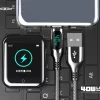 وصلة شحن 40W مع شاشة رقمية LCD