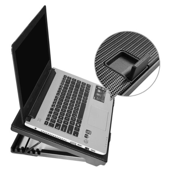 ⁦لوح مبرد لابتوب مع مروحه S500⁩ - الصورة ⁦2⁩