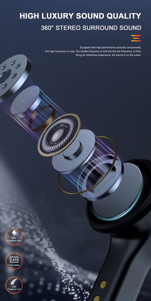 ⁦سماعة الينفو المخصصة للالعاب⁩ - الصورة ⁦7⁩