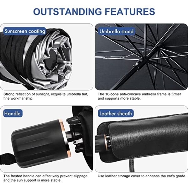 عاكس الشمس لزجاج السيارت CAR - الصورة 3