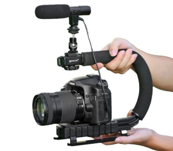 حامل كاميرا  مزود بمايك AY-49U