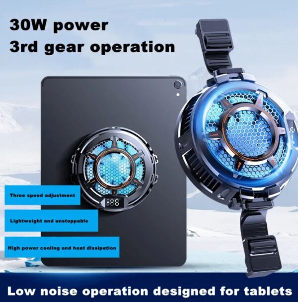 ⁦مبرد مغناطيس حجم كبير للايباد و التابلت بقوة 30وات cx05⁩ - الصورة ⁦10⁩