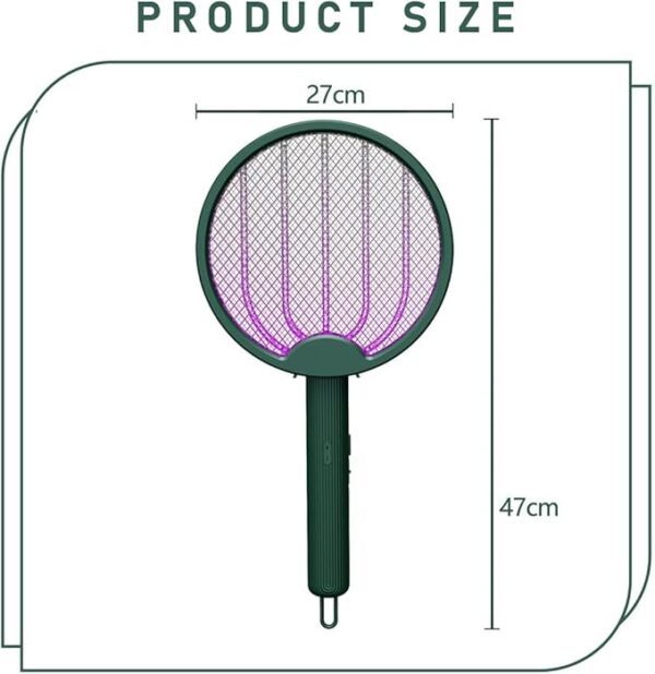 ⁦صاعق البعوض والذباب الكهربائي قابل للطي⁩ - الصورة ⁦6⁩