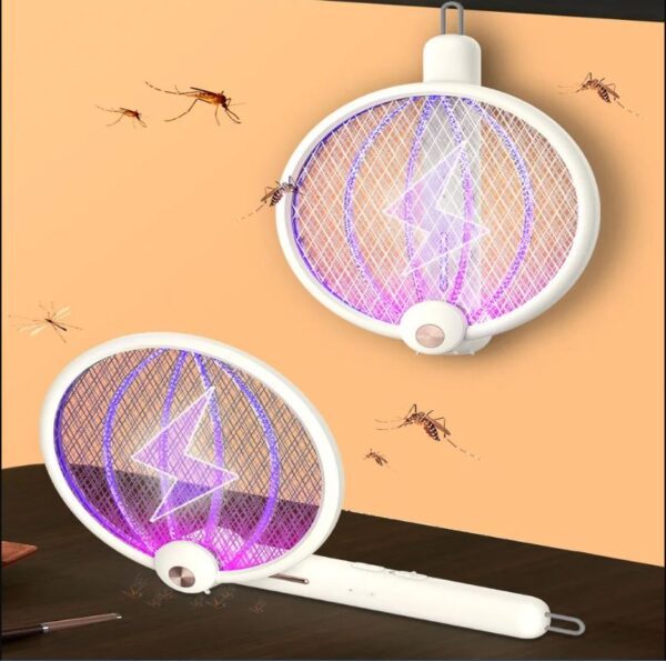 صاعق البعوض والذباب الكهربائي قابل للطي