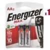 بطاريات قلم انرجيزر ماكس وكالة عبوة 12 زوج Energizer AA