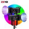 اضاءة استوديو ملون قوة 150وات zsyb500rgb
