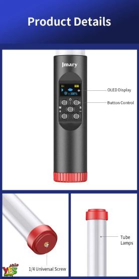 عصا اضاءة Jmary FM-128 RGB