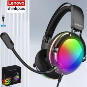 سماعة محيطية رأس سلكي للألعاب Lenovo ThinkPlus G82B RGB USB