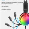 4477 سماعة محيطية رأس سلكي للألعاب Lenovo ThinkPlus G82B RGB USB