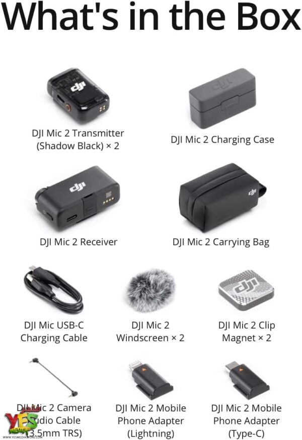 61tJ4KdMpIL._AC_SL1500_ مايكرفون لاسلكي وكالة DJI 2mic