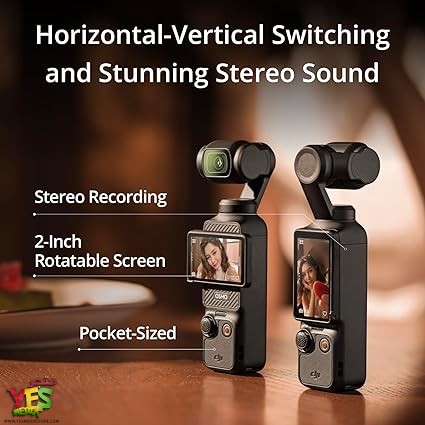 متجر يس ميديا 770999496 كاميرا DJI Osmo Pocket 3 CREATOR COMBO