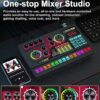 متجر يس ميديا 770999496 مكسر صوت 48 فولت Cannon 48V Digital Mixer Sound Card