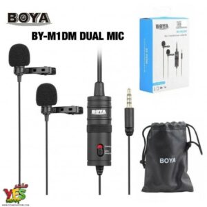 BOYA-BY-M1DM-480x480 ميكرفون سلك بويا ابو اثنين ميك BOYA M1D