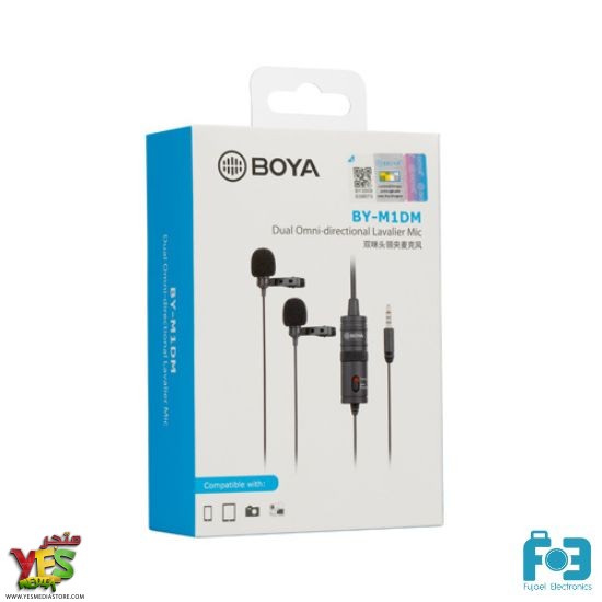 xr:d:DAFOqJVKmIY:16,j:38735836239,t:22102208 ميكرفون سلك بويا ابو اثنين ميك BOYA M1D
