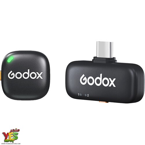 متجر يس ميديا 770999496 ميكروفون تايب سي لاسلكي فردي من جودكس Godox C01