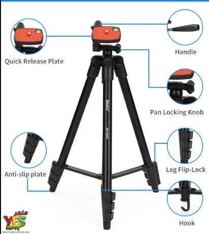 متجر يس ميديا 770999496 استاند تصوير للكاميرا و الجوال JMARY KP-2205