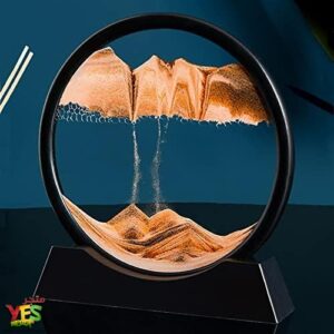 متجر يس ميديا 770999496 ساعة رملية ثلاثية الأبعاد