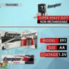 بطاريات قلم انرجيزر ماكس وكالة عبوة 12 زوج Energizer AA