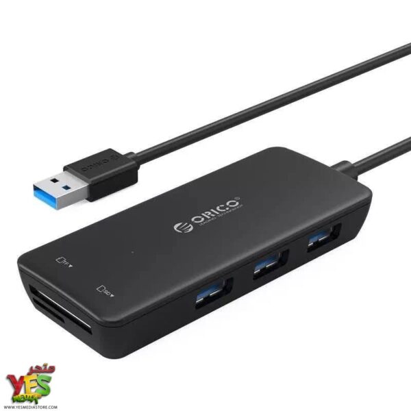 متجر يس ميديا 770999496 موزع USB 3.0 المزود بقارئ بطاقات الاصلي والسريع وكالة ORICO