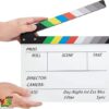 متجر يس ميديا 770999496 كلاكيت افلام، لوحة فيلم اكريليك للمخرجين