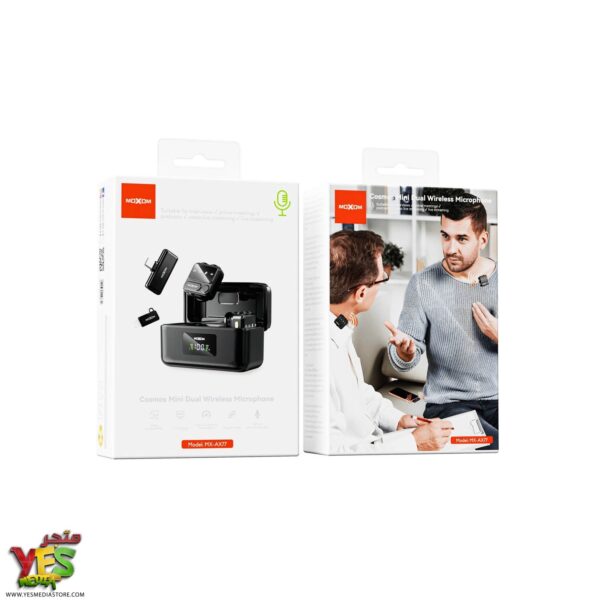 648839634_1249597154010310_6390439604106229525_n ميكرفون MX-AX77 Cosmos Mini اللاسلكي المزدوج تايب سي