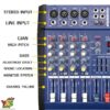 مكسر صوت ياماها اربع قنوات yamaha pmx-402d