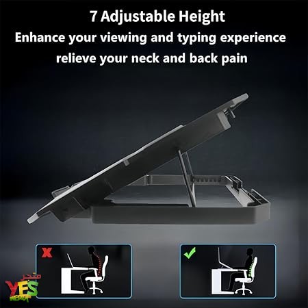 مبرد لابتوب محمول خمس مراوح x5