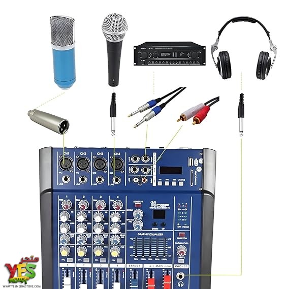 مكسر صوت ياماها اربع قنوات yamaha pmx-402d