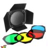رموش اضاءة مع اربعه فلاتر ضوء ملون Godox BD-04