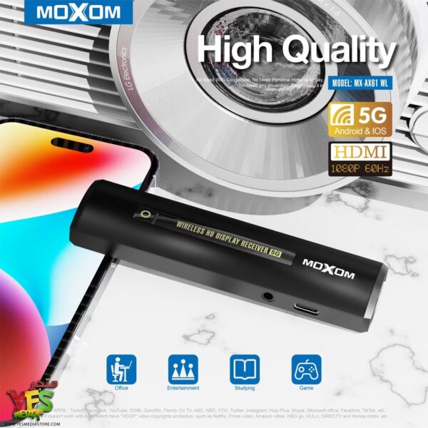 AX61-2 دونقل عرض شاشة الهاتف على التلفزيون سرعة الـ 5G ومتعة الشاشة الكبيرةMX-AX61