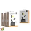 AX65-2 مايك لاسلكي ايفون (لايتينيج ) مزدوج يدعم خاصية عزل الضوضاء AX-65