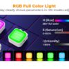 مصباح تصوير محمول ملون بزاوية 360 درجة K&F Concept RGB