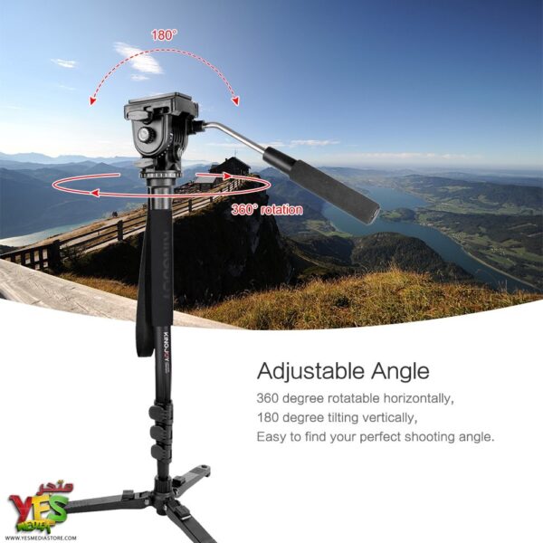 حامل مونوبرود أحادي للكاميرا KINGJOY MP1008F من الألمنيوم