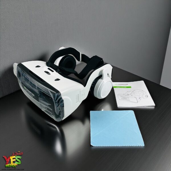 نظارة الواقع الافتراضي ثلاثية الابعاد vr ابو سماعة c-g06eb