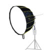 1-4 سوفت بوكس مقاس 90سم مع اضاءة led قوة 200 وات NiceFoto DL90-2000A