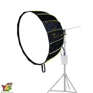 سوفت بوكس مقاس 90سم مع اضاءة led قوة 200 وات NiceFoto DL90-2000A