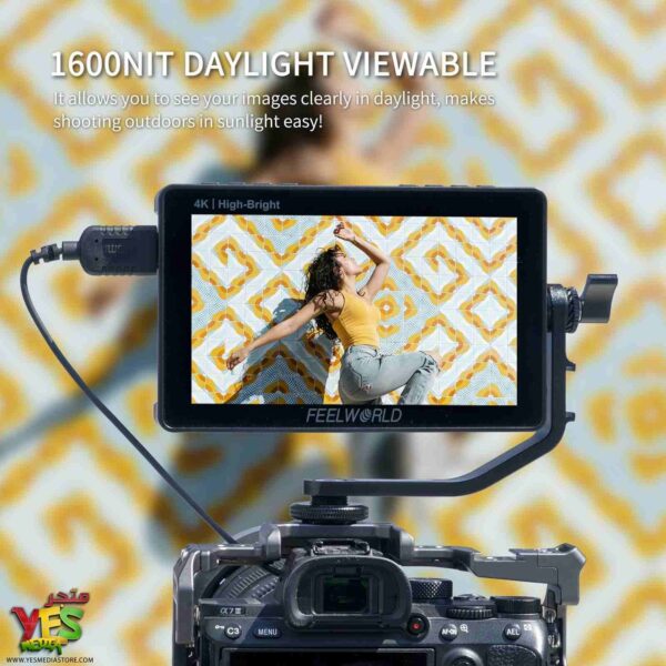 شاشة مونيتور للتصوير FeelWorld F5 Pro X مقاس 5.5 بوصة