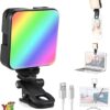 519m0GWqsLL._AC_SY450_ كشاف تصوير ملون ذكي MJ-88 RGB LED محمول