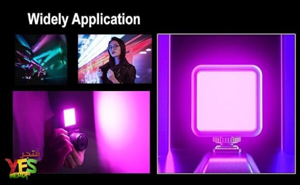 51tY4E8fhGL._SX679_ كشاف تصوير ملون ذكي MJ-88 RGB LED محمول