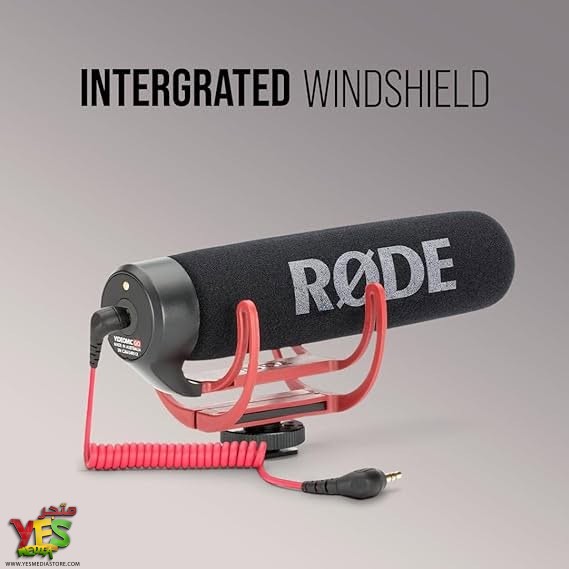 متجر يس ميديا 770999496 ميكروفون رود فيديو مايك جو الاحترافي للتثبيت على الكاميرا Rode VideoMic GO