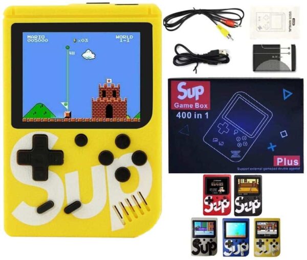 611GDHMCj5L._AC_SL1022_ اتاري شحن 400لعبة SUP Game Box Plus جهاز الألعاب المحمول