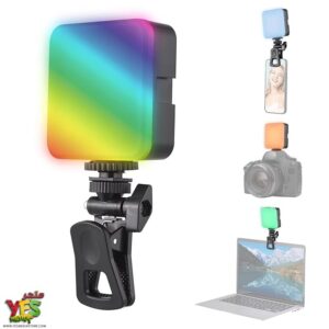 كشاف تصوير ملون ذكي MJ-88 RGB LED محمول