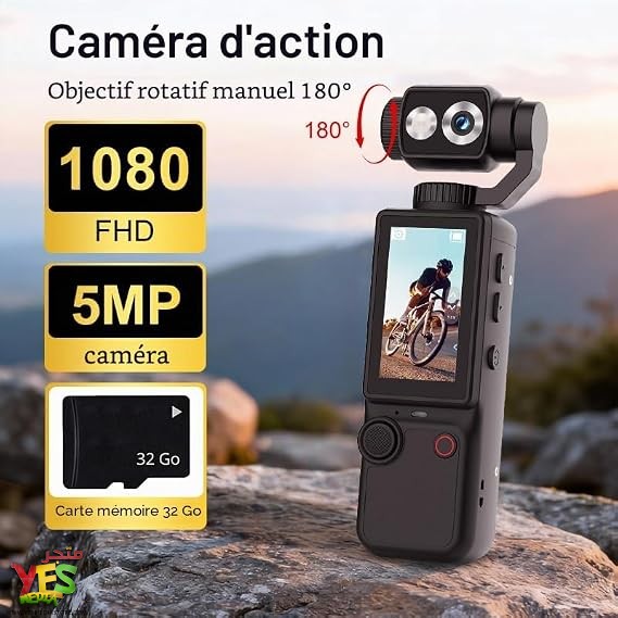 619YfEOq6IL._AC_SX569_ كاميرا الفلوغات والرياضة الذكية SKIG 4K HD WiFi موديل Q8