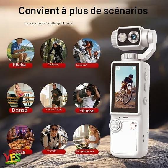61GzBnyfjGL._AC_SX569_ كاميرا الفلوغات والرياضة الذكية SKIG 4K HD WiFi موديل Q8