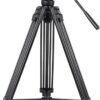 61thQdi3oyL._AC_SY450_ حامل تصوير ثلاثي القوائم احترافي برأس هيدروليكي KINGJOY VT-2500