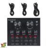 68047343_2_image طقم تسجيل واستوديو متكامل مايك مكثف قلبي LGT240 مع كرت صوت V8 وباقي المعدات