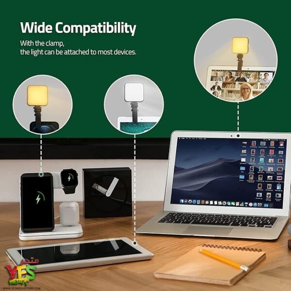 71+CKd7PcuL._SX679_ كشاف تصوير ملون ذكي MJ-88 RGB LED محمول