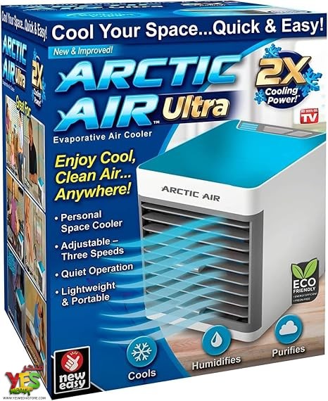 71KnyZbdtJL._AC_SX466_ مبرد هواء تبخيري محمول Arctic Air Ultra للمساحات الشخصية