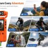 71OAoUXkqLL._SX569_ كاميرا الفلوغات والرياضة الذكية SKIG 4K HD WiFi موديل Q8