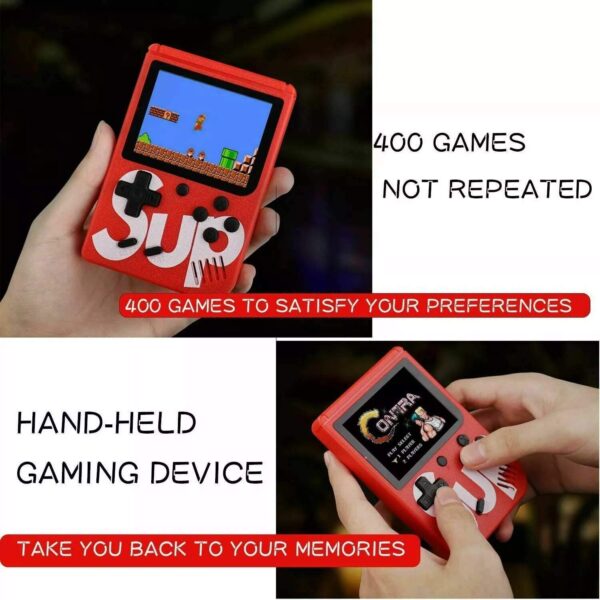 71SV78twL._AC_SL1500_ اتاري شحن 400لعبة SUP Game Box Plus جهاز الألعاب المحمول